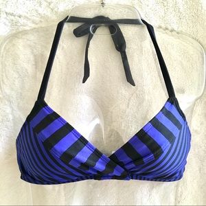 Mossimo Yarn Dyed Stripe Bralette Bikini Top